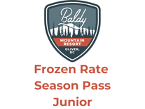 25/26 Frozen Rate Season Pass- Junior (7-12)