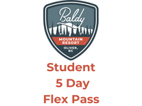 Student (19-64) 5 Day Flex Pass