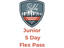 Junior (7-12) 5 Day Flex Pass