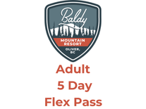 Adult (19-64) 5 Day Flex Pass