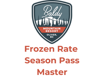 25/26 Frozen Rate Season Pass- Master (75+)