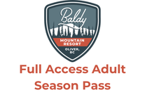 Full Access Season Pass Adult(19-64)