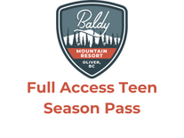 Full Access Season Pass Teen(13-18)